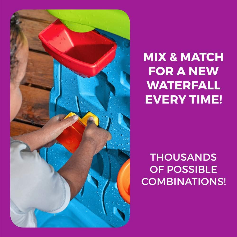 Waterfall Discovery Wall, Kids - Kids Outdoor Sensory Table 评论和价格