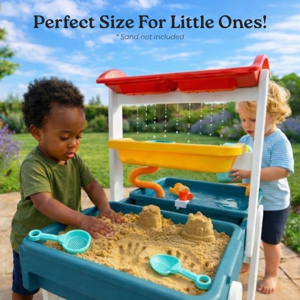Little Acorn, Water Table or T - Kids Outdoor Sensory Table 评论和价格