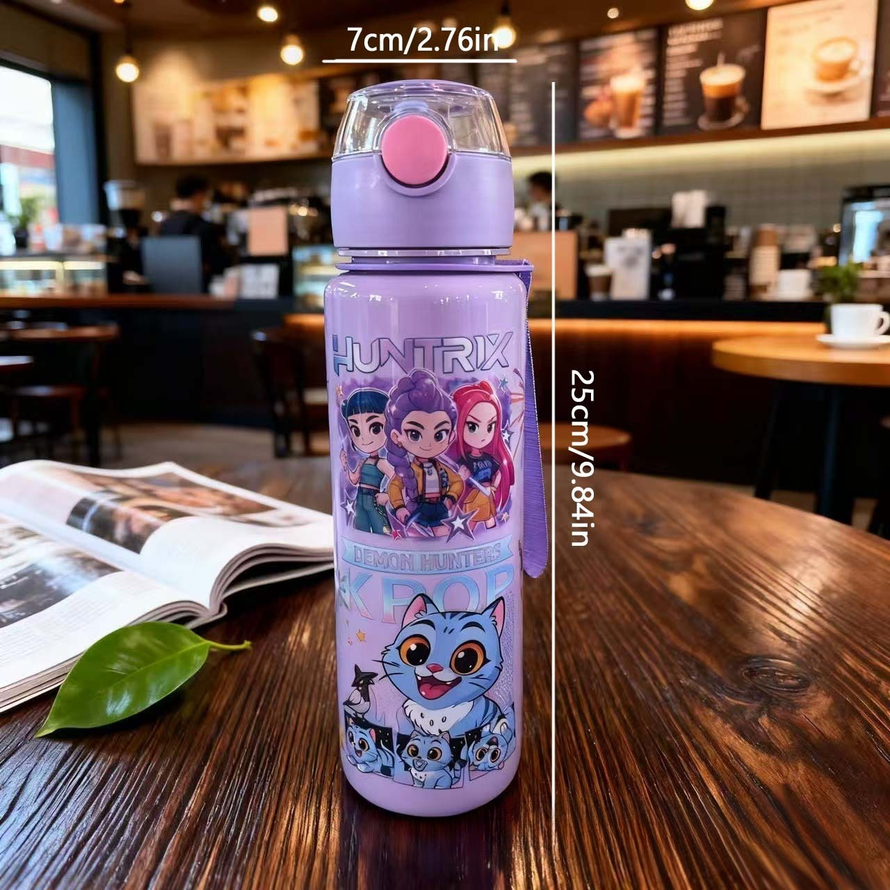 Cute Cartoon Straw Water Cup,  - Kids Outdoor Kitchen 评论和价格
